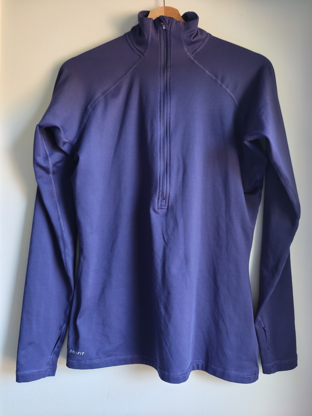 Nike Purple Half-Zip Performance Pullover